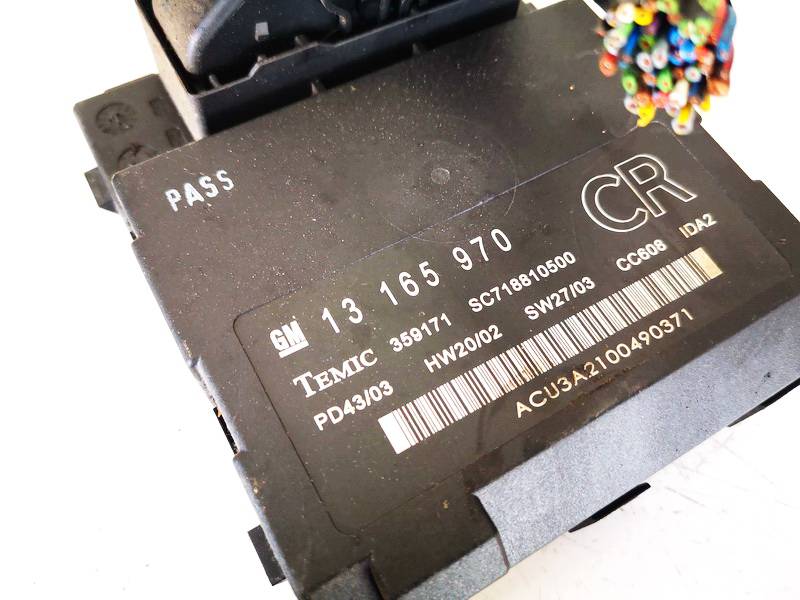 13165970 Opel Vectra 2004 Mukavuusmoduuli - Thumbnail 2