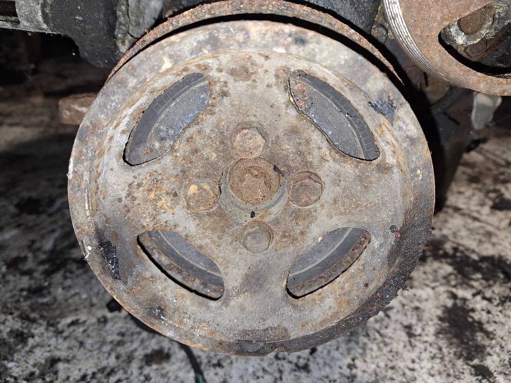 Fiat Doblo 2004 Koło zębate wału korbowego (tarcza - koło pasowe)