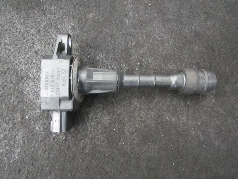 22448ax001 aic6207j Ignition Coil Nissan Micra 2008 1.2L 14EUR EIS00283925 Used Auto Parts Shop