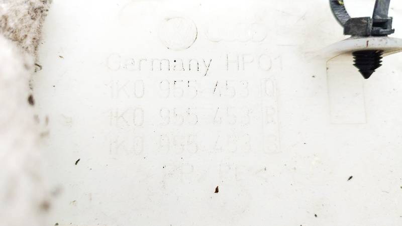 1K0955453Q Audi A3 2003 Windshield Washer Reservoir tank (WASHER BOTTLE) - Thumbnail 3