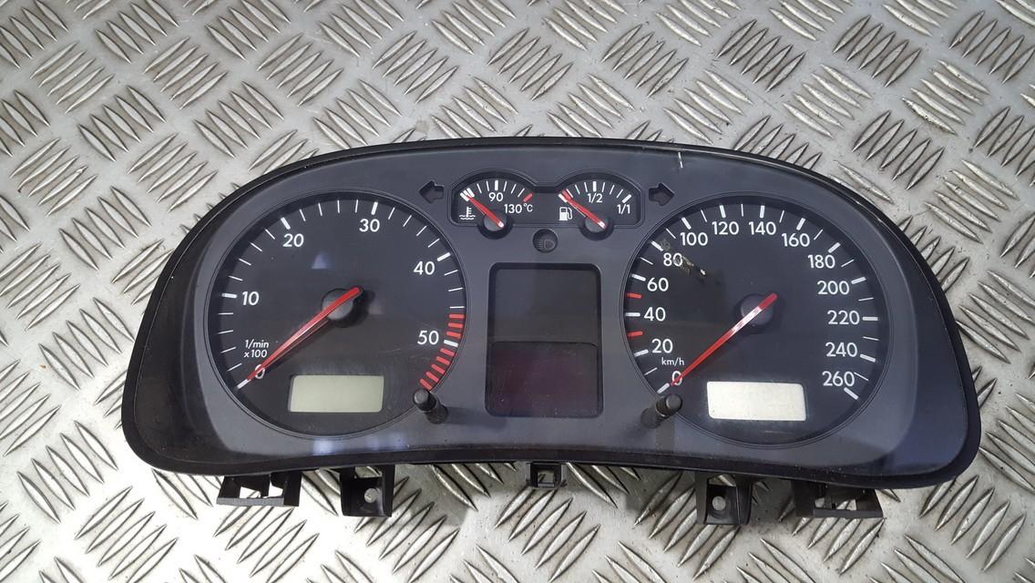 1J0920826C Volkswagen Golf 1999 Speedometers - Cockpit - Speedo Clocks Instrument