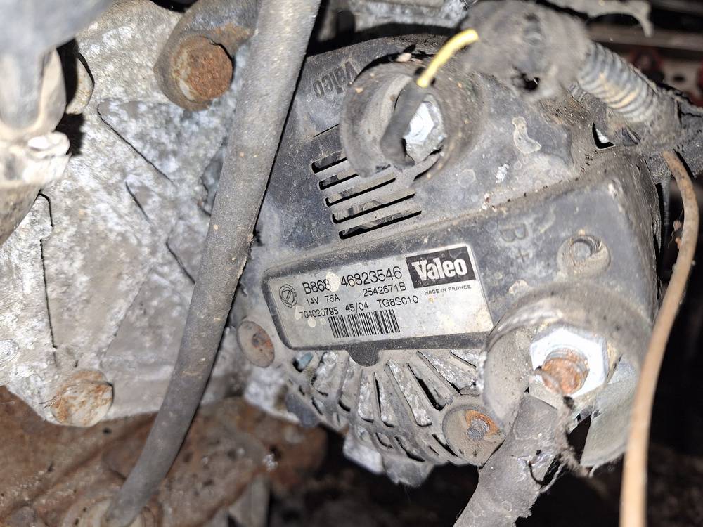 46823546 Fiat Doblo 2004 Lichtmaschine Generator - Thumbnail 3