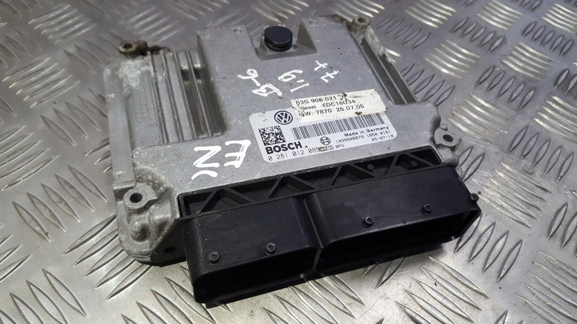 03G906021DP Volkswagen Passat 2008 CALCULATEUR MOTEUR
