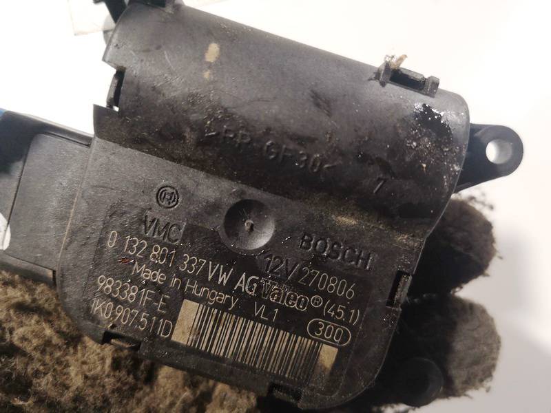0132801337 Volkswagen Jetta 2007 Heater Vent Flap Control Actuator Motor - Thumbnail 3