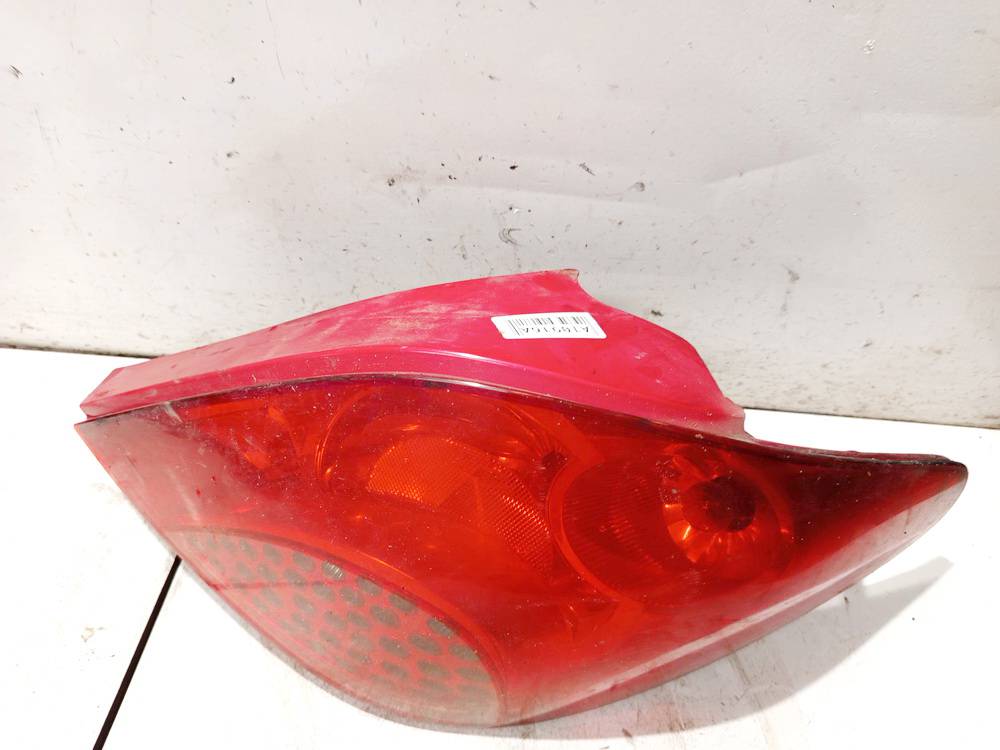 964998658002 Peugeot 207 2006 Tail Light lamp Outside - REAR RIGHT