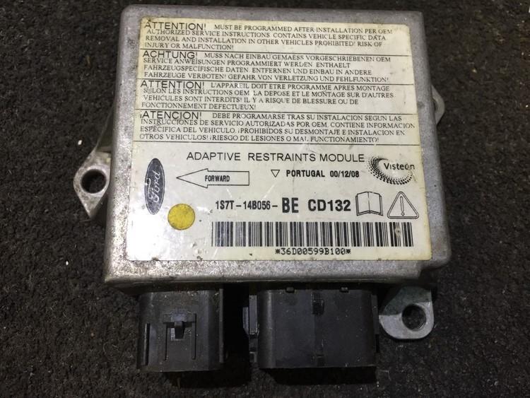 1S7T14B056BE Ford Mondeo 2003 Komputer SRS airbag – moduł sterujący poduszek powietrznych