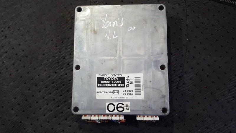 8966152064 Toyota Yaris 2000 Variklio kompiuteris