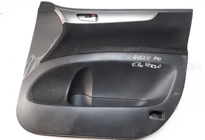 Toyota Avensis Verso 2005 Tapicerka drzwi (wykończenie) - PRZEDNIE PRAWE