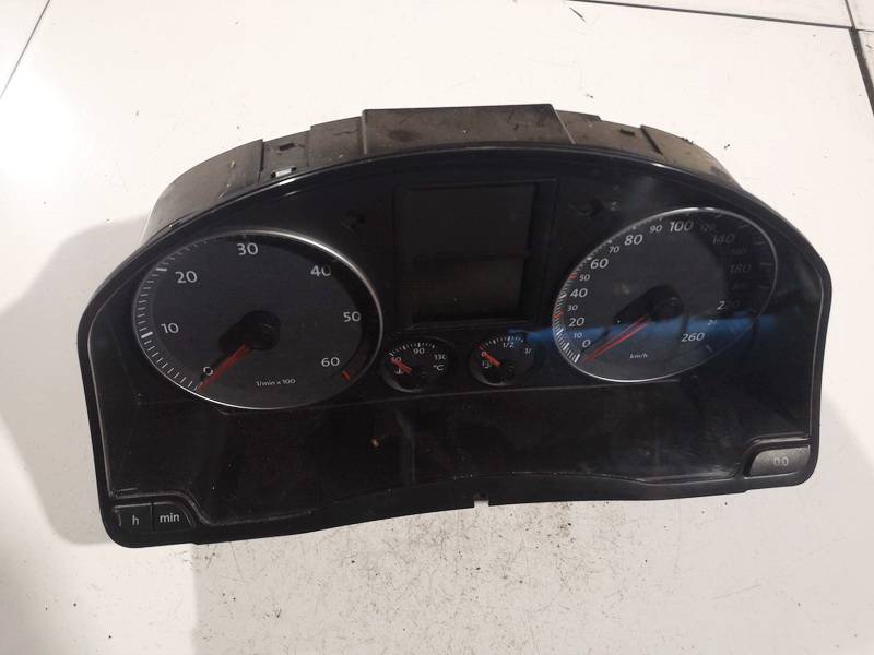 1K0920853H Volkswagen Golf 2006 Spidometrs – instrumentu panelis