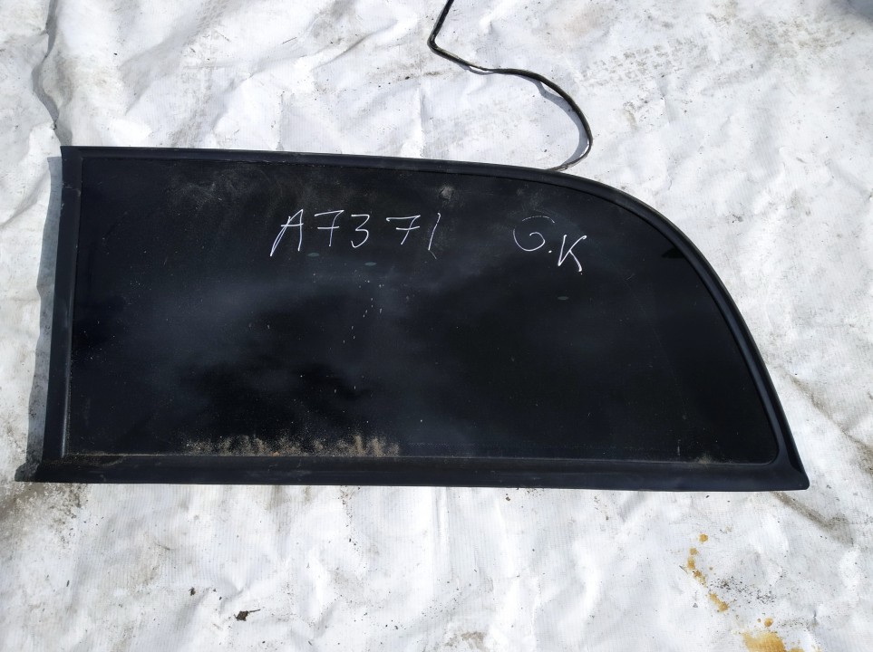 90559953 Opel Astra 1998 Corner quarter window glass - REAR LEFT