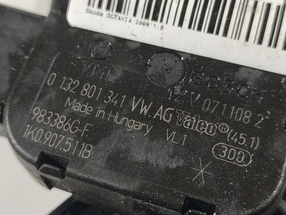 0132801341 Skoda Octavia 2009 Servomotor-MOTOR APERTURA TRAMPILLAS CLIMATIZADOR - Thumbnail 4