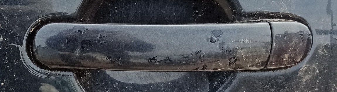 MELYNA Audi A2 2001 Durvju ārējā roktura - AIZMUGURE PA KREISI - Thumbnail 3