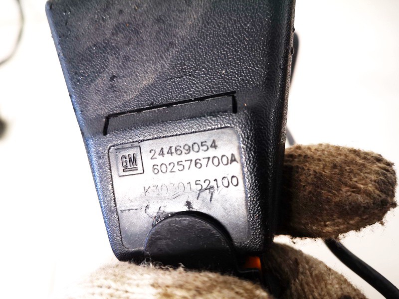 24469054 Opel Zafira 2003 Seat belt holder (Seat belt Buckle) - FRONT RIGHT - Thumbnail 3