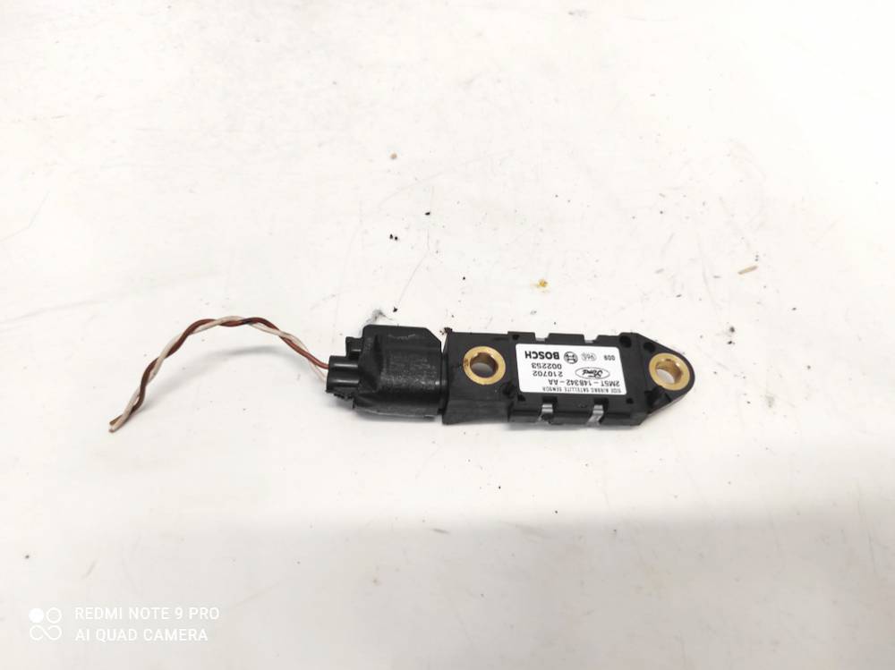 2M5T14B342AA Ford Focus 2002 SENSOR IMPACTO ACCIDENTE PARA ACTIVAR - Thumbnail 2