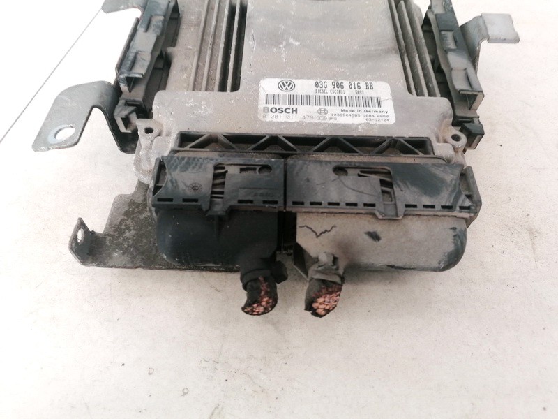 0281011479 Volkswagen Touran 2004 ECU Engine Computer (Engine Control Unit) - Thumbnail 2