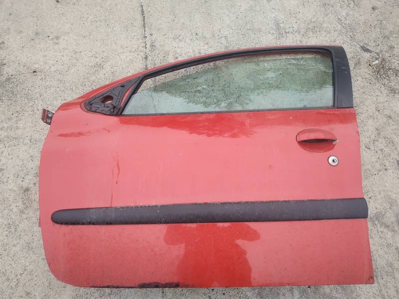 RAUDONOS Peugeot 206 2004 Doors - FRONT LEFT