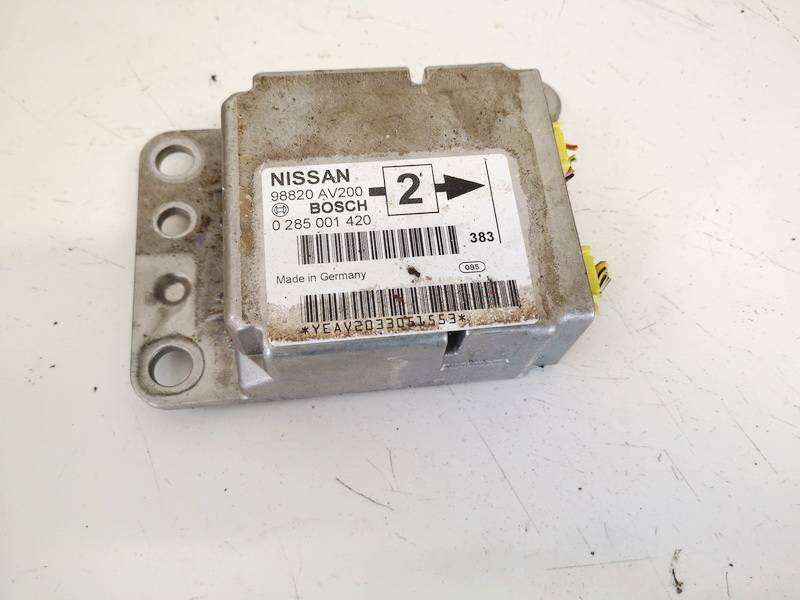 98820AV200 Nissan Primera 2003 CENTRALITA AIRBAG