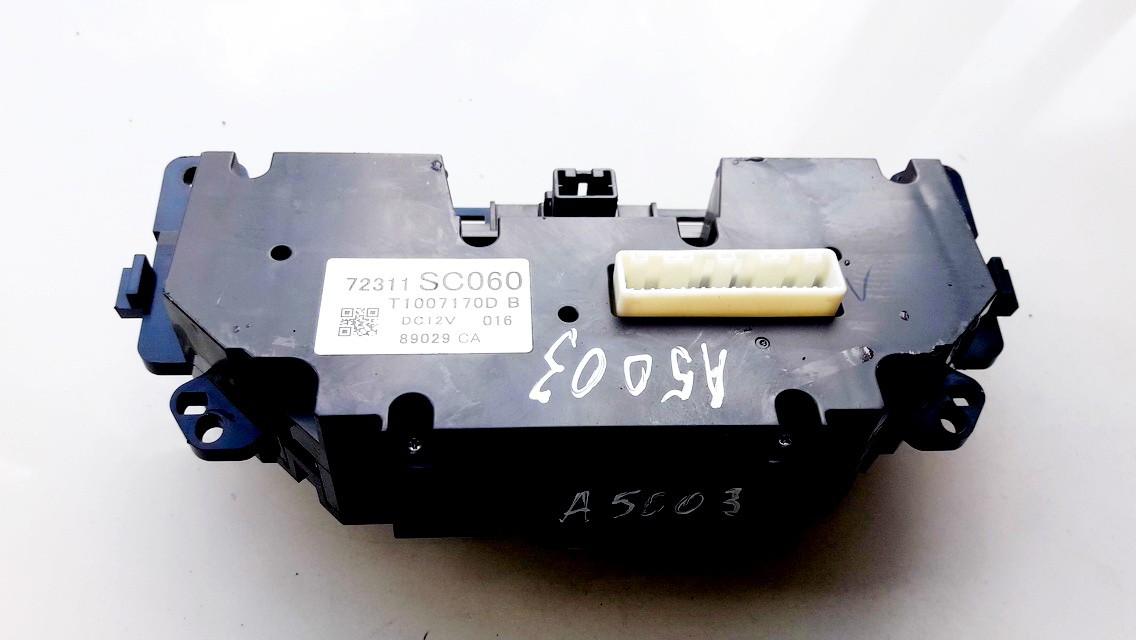 72311SC060 Subaru Forester 2009 Climate Control Panel (heater control switches) - Thumbnail 2