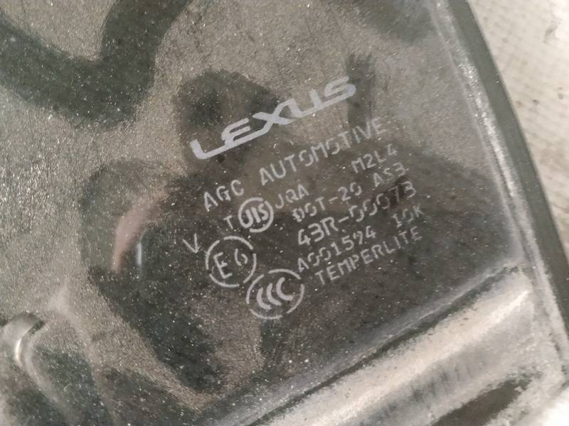 AS3 Lexus RX - CLASS 2008 Szyba drzwi - TYLNE LEWE - Thumbnail 2