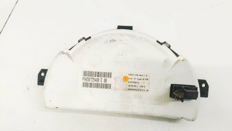 P9650735480 Citroen C3 Pluriel 2003 Prędkościomierz – panel instrumentów - Thumbnail 2