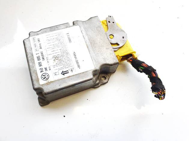 1K0909605T Skoda Octavia 2008 Komputer SRS airbag – moduł sterujący poduszek powietrznych - Thumbnail 2