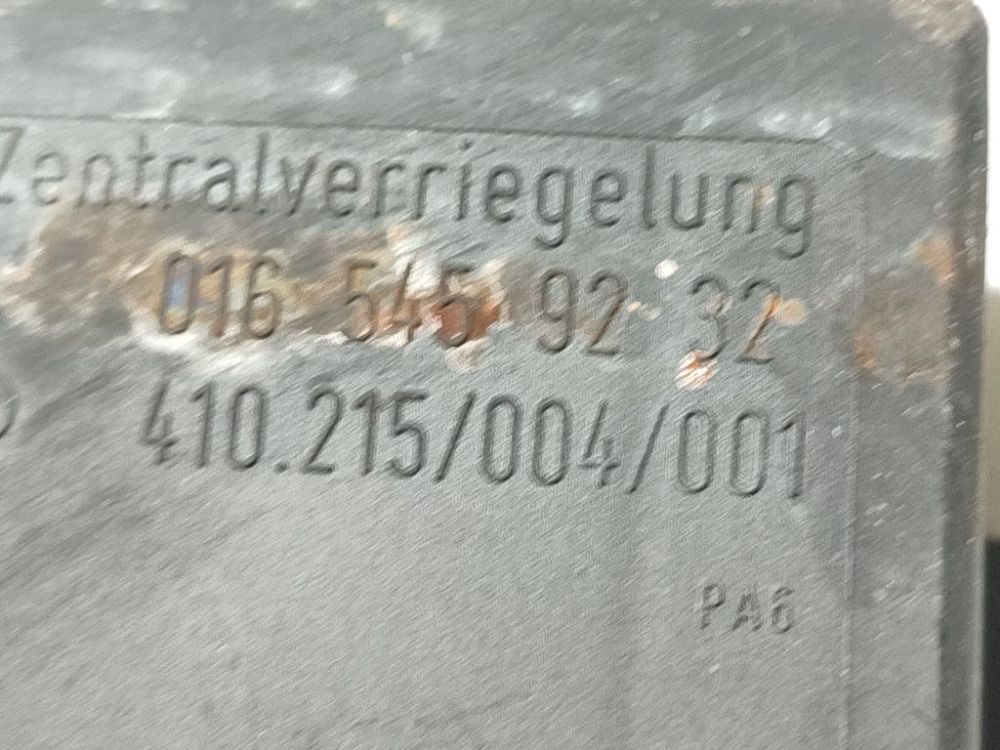 0165459232 Volkswagen LT 2001 Immobiliser ECU - Thumbnail 4