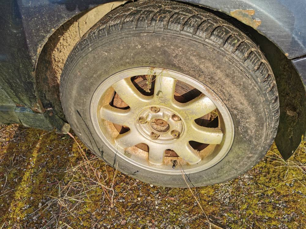 5X112 Volkswagen Passat 1997 Komplet Kół Zimowych R15 - Thumbnail 3