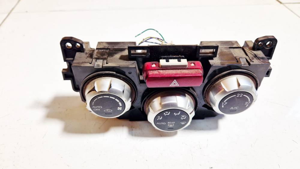 72311SC060 Subaru Forester 2008 Climate Control Panel (heater control switches)