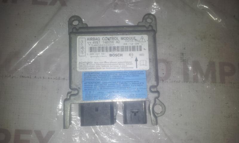 4M5T14B056AD Ford Focus 2003 SRS gaisa spilvena dators – gaisa spilvenu vadības bloks