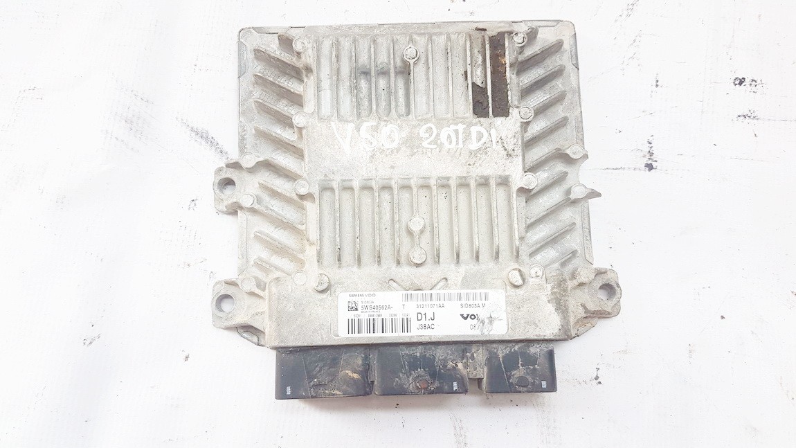 5WS40562A Volvo V50 2008 ECU Engine Computer (Engine Control Unit)