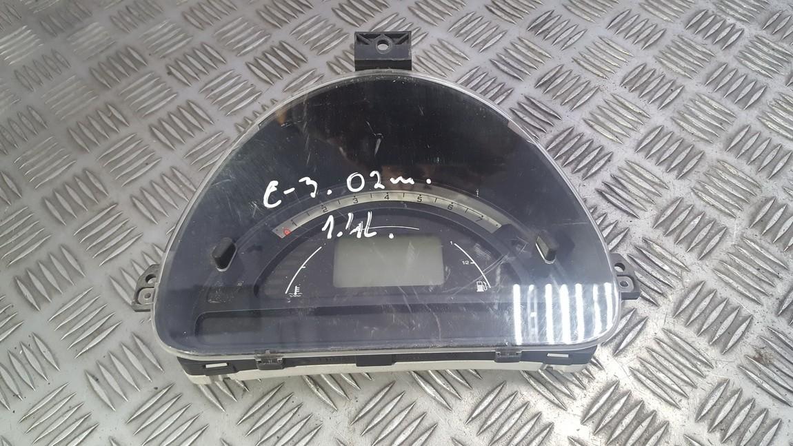 P9645994280B Citroen C3 2003 Speedometers - Cockpit - Speedo Clocks Instrument