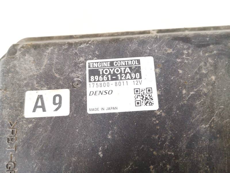 8966112A90 Toyota Auris 2007 Komputer silnika - Thumbnail 2