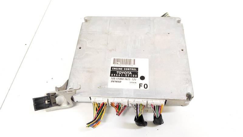 896610F100 Toyota Corolla Verso 2005 ECU Engine Computer (Engine Control Unit)