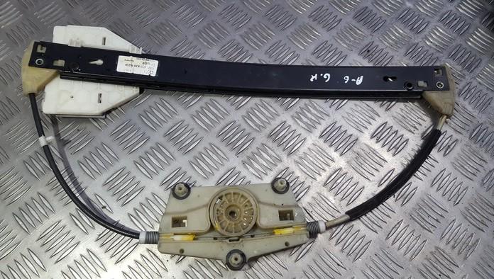 4F0839462B Audi A6 2007 Door winder mechanism (Window Regulator) - REAR LEFT