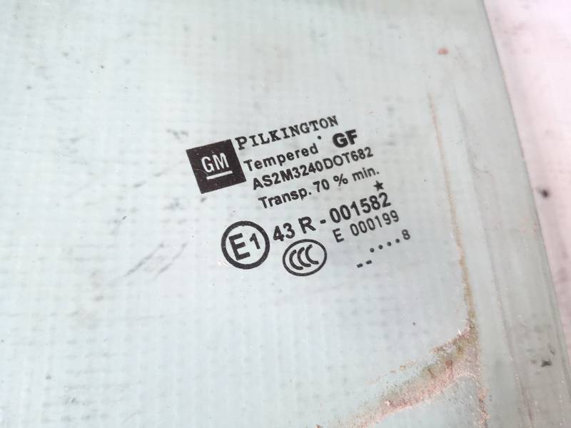 AS2 Opel Astra 2008 Door-Drop Glass - FRONT LEFT - Thumbnail 2