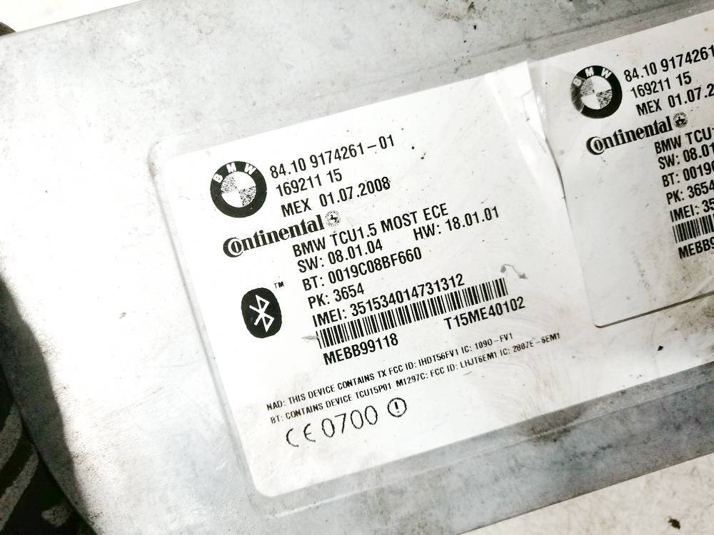 8410917426101 BMW 3-Series 2006 Kiti kompiuteriai - Thumbnail 3