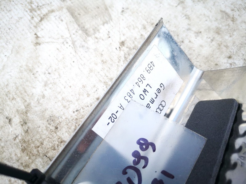 4B9864483A Audi A6 2001 Metal Boot Lip Cover - Thumbnail 3