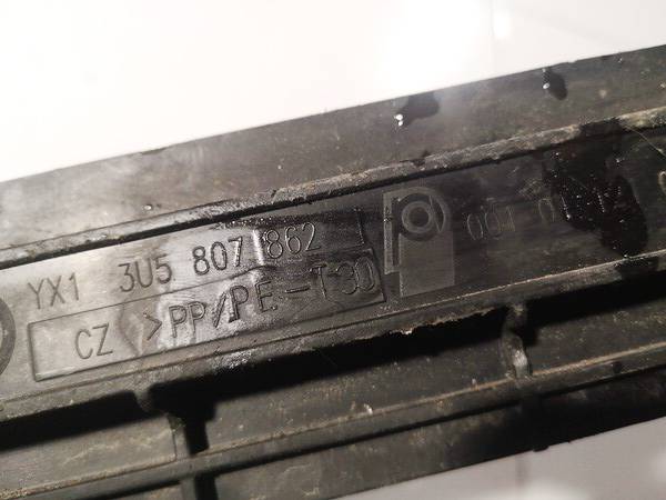 3U5807862 Skoda Superb 2007 REFUERZO PARAGOLPES, Soporte de montaje del parachoques - TRASERO DERECHO - Thumbnail 3