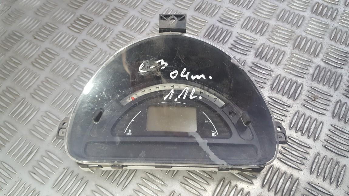 P9652008280 Citroen C3 2004 Speedometers - Cockpit - Speedo Clocks Instrument