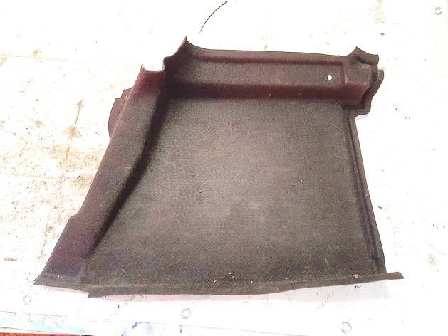 96612742ZD Peugeot 407 2006 Auto luggage compartment Cover