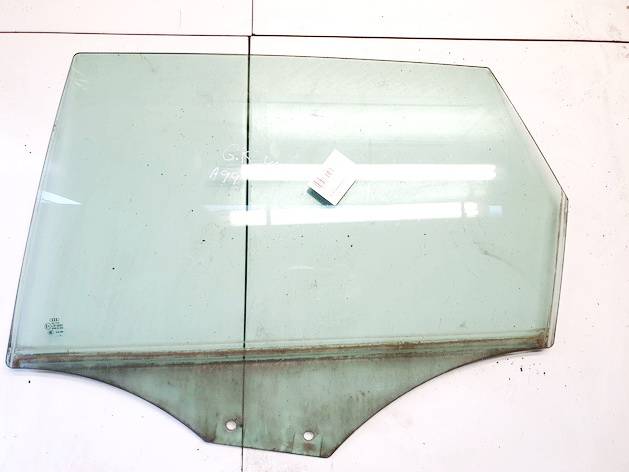 DOT90AS2M40A Audi A4 2009 Door-Drop Glass - REAR LEFT
