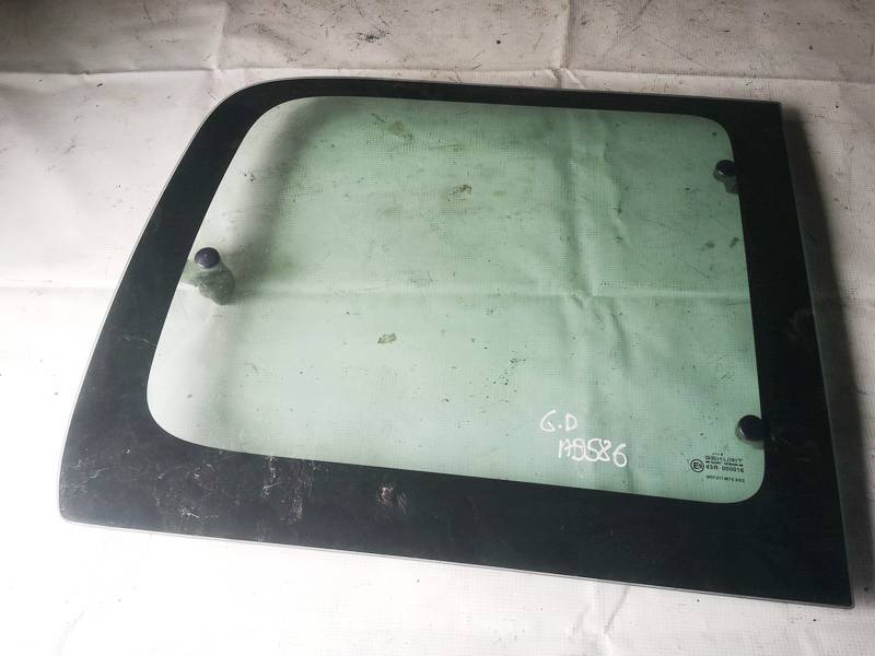 AS2 Citroen Berlingo 2005 Szyba okna ćwierćowego narożnego - TYLNE PRAWE