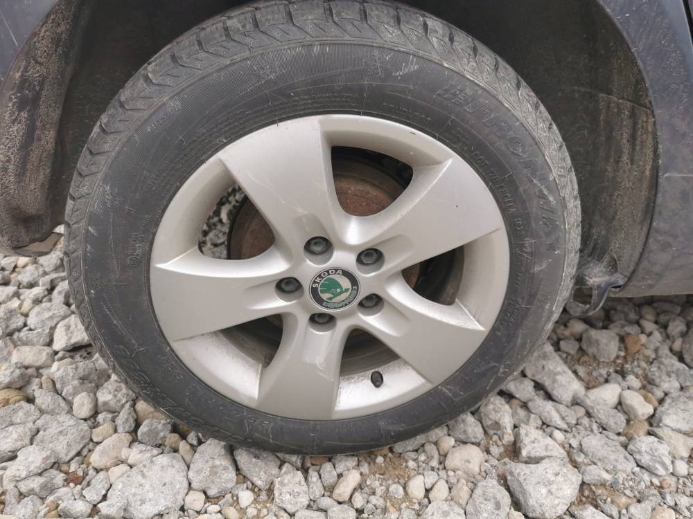 5X100 Skoda Fabia 2010 Komplet Kół Zimowych R14 - Thumbnail 3