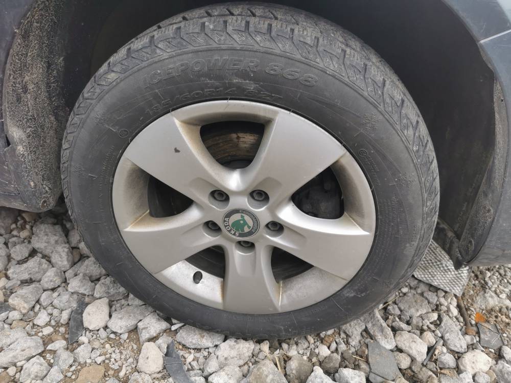 5X100 Skoda Fabia 2010 Komplet Kół Zimowych R14 - Thumbnail 2