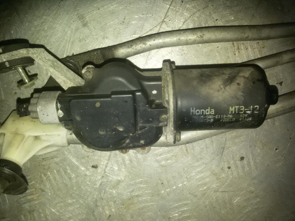 76505SAAE110M6 Honda Jazz 2005 windscreen front wiper motor - FRONT