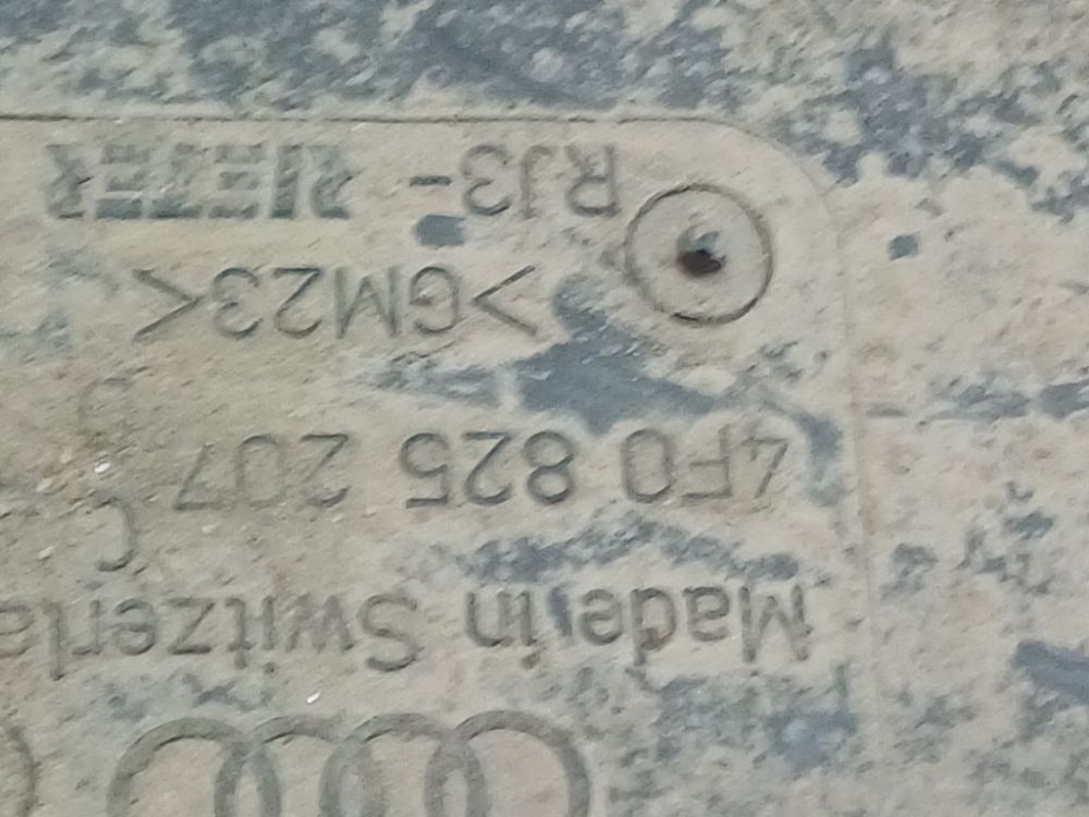 4F0825207C Audi A6 2005 Bottom protection - Thumbnail 4