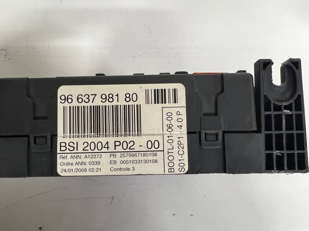 9663798180 Peugeot 308 2008 General Module Comfort Relay (Unit) - Thumbnail 2