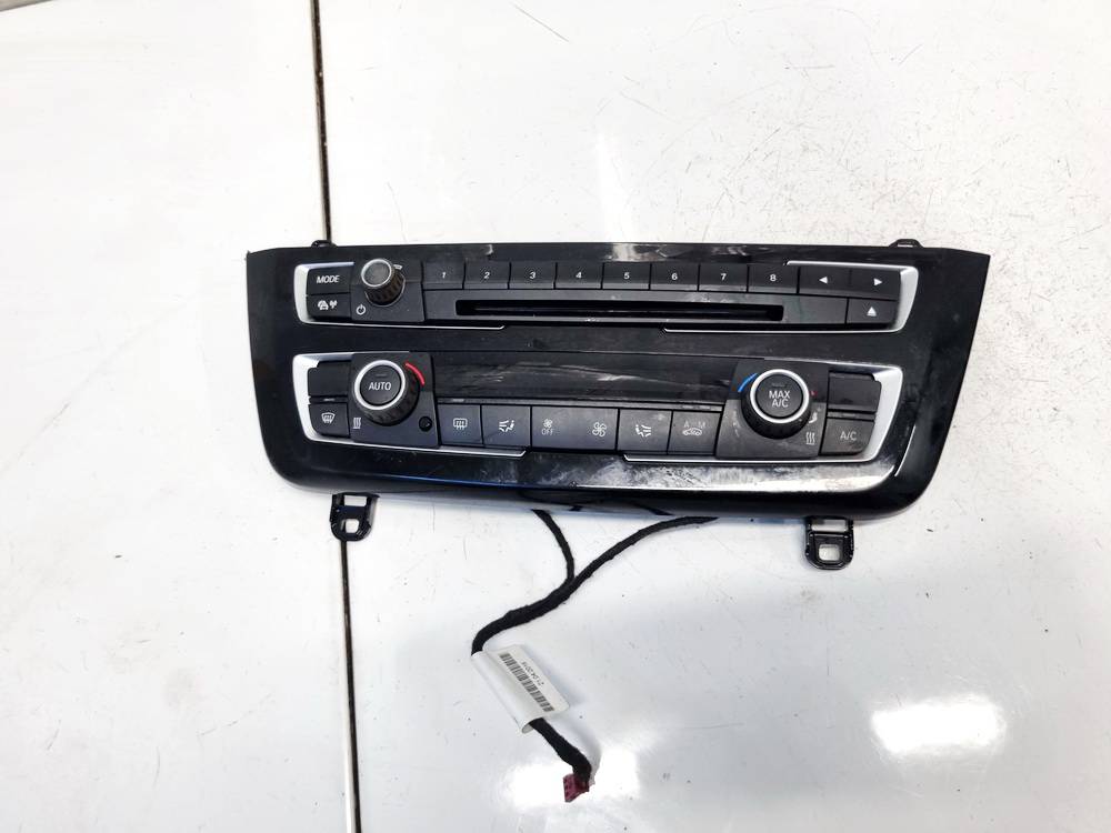 6131681418701 BMW 3-Series 2016 Commande chauffage