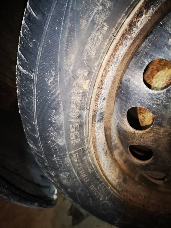 4X100 Toyota Aygo 2008 Komplet stalowych felg R14 - Thumbnail 3