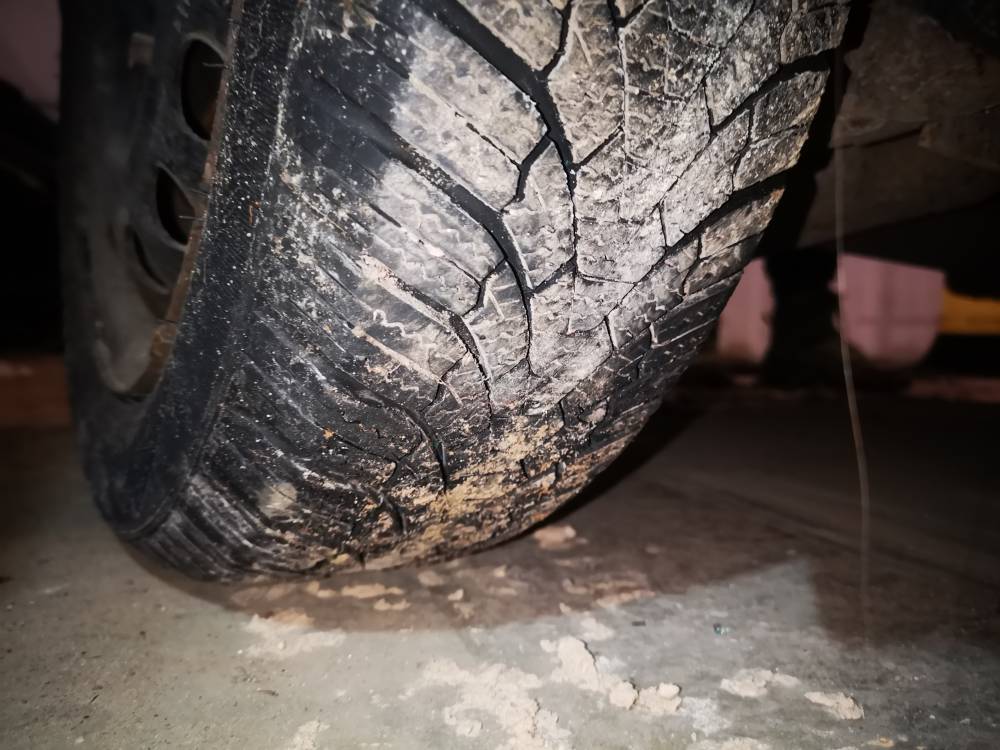 4X100 Toyota Aygo 2008 Komplet stalowych felg R14 - Thumbnail 4